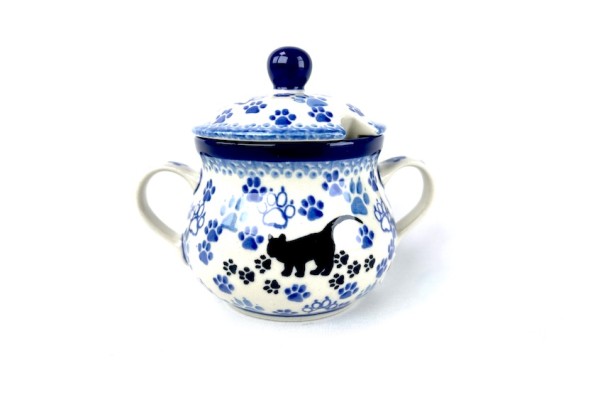 035 Bunzlau Suikerpot Klein 1771X Suikerpot